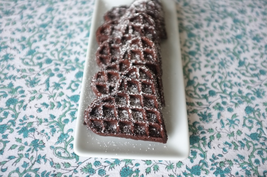 La gourmande recette de gaufre au chocolat sans gluten