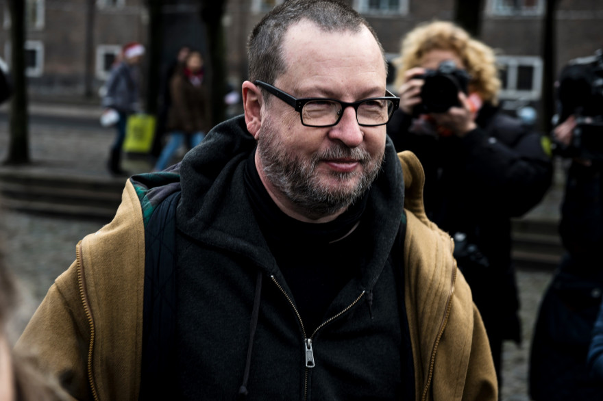Le réalisateur danois Lars Von Trier à Copenhague en 2013