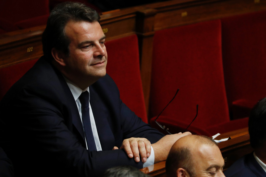 Thierry Solère à l'Assemblée nationale, le 4 septembre 2017