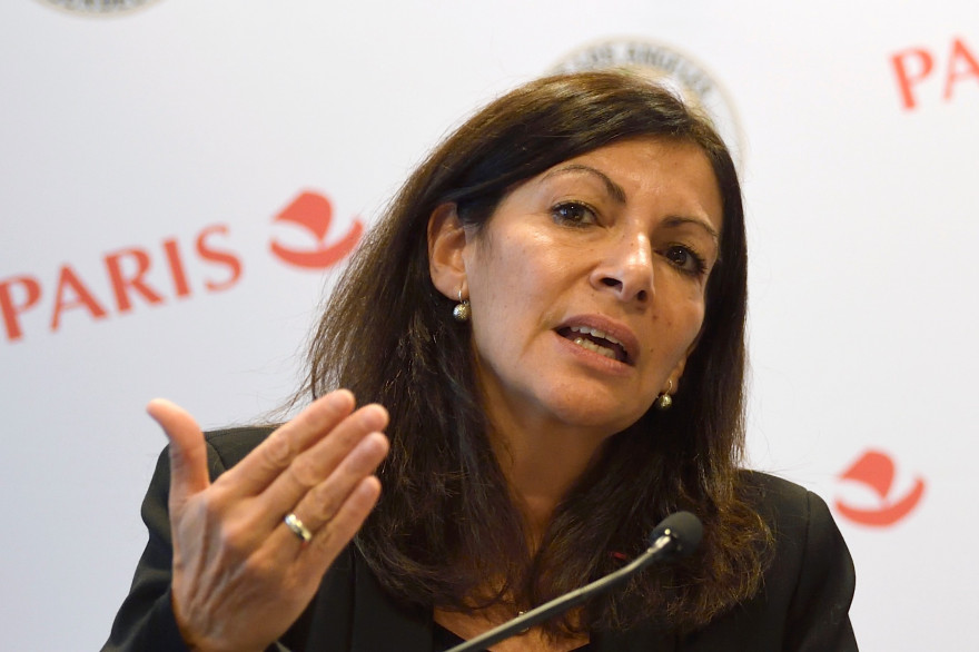 Anne Hidalgo, le 23 octobre 2017 à Paris