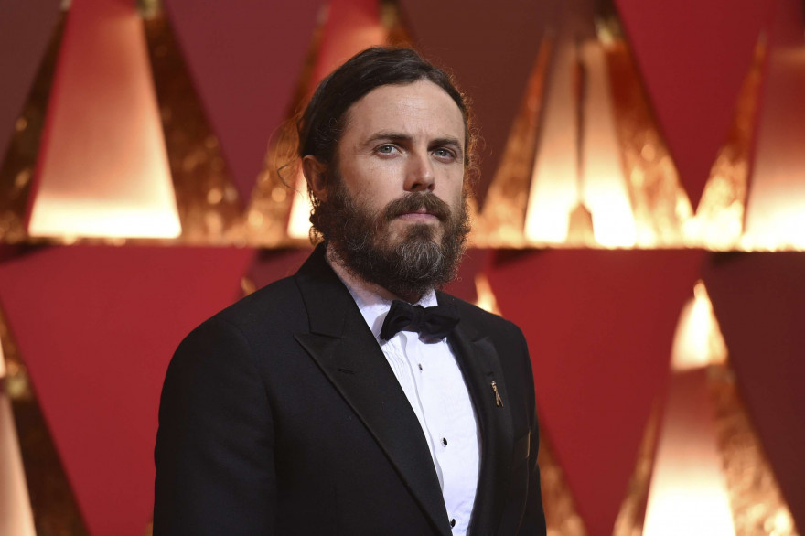 Casey Affleck lors de la cérémonie des Oscars en 2017