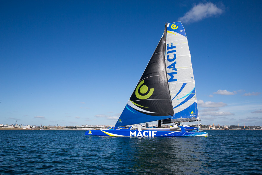 Le trimaran Macif de François Gabart