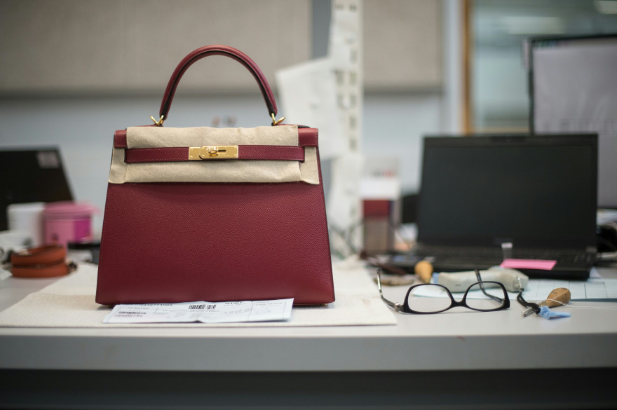 Un atelier de fabrication Hermès (image d'illustration)