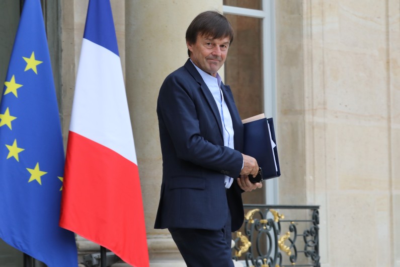 Nicolas Hulot, ministre de la Transition écologique et solidaire