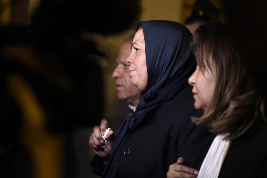 Latifa Ibn Ziaten après l'annonce du verdict Merah, le 2 novembre 2017