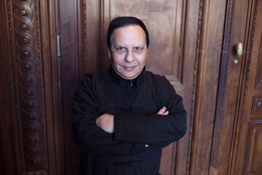 Azzedine Alaïa, le 25 septembre 2013 à Paris