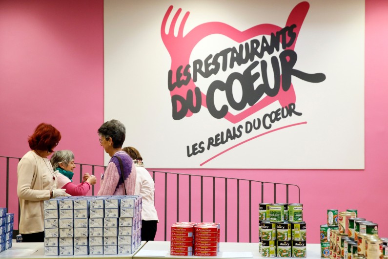 Un centre de distribution des Restos du coeur (archive).