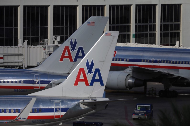 Des appareils de la compagnie aérienne American Airlines