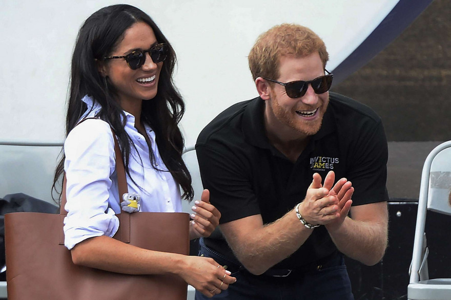 Meghan Markle et le prince Harry à Toronto en septembre 2017
