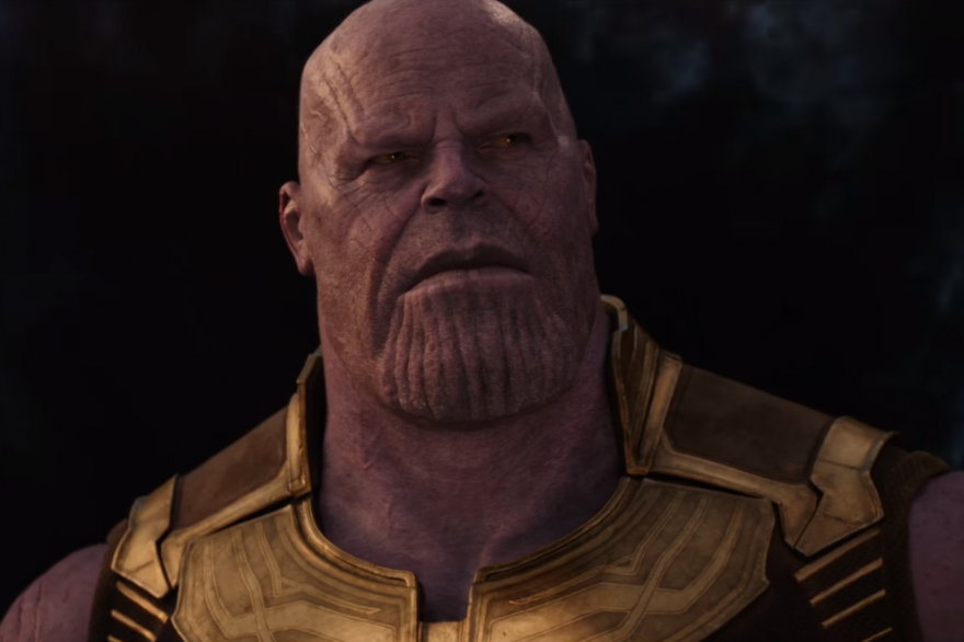 Thanos dans la bande-annonce d'"Avengers : Infinity War"