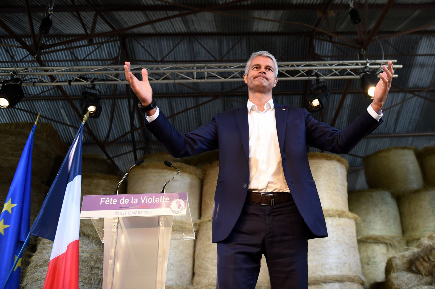 Laurent Wauquiez, le 30 septembre 2017