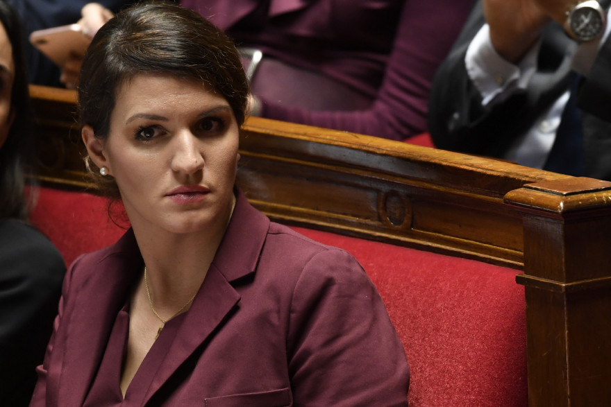 Marlène Schiappa, la secrétaire d'État à l'égalité entre les femmes et les hommes