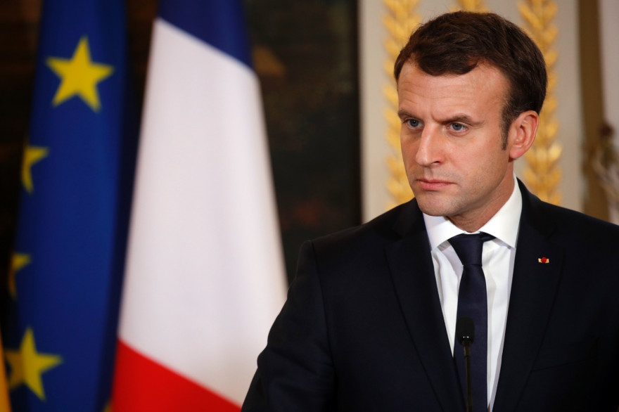 Emmanuel Macron, le 22 novembre 2017 à l'Élysée
