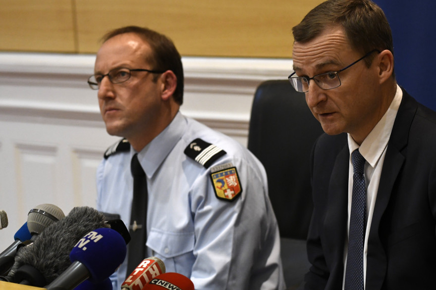 Le procureur de Chambéry en conférence de presse, le 20 décembre