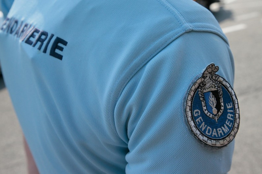 Un gendarme (illustration)