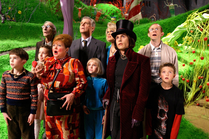 "Charlie et la chocolaterie" de Tim Burton