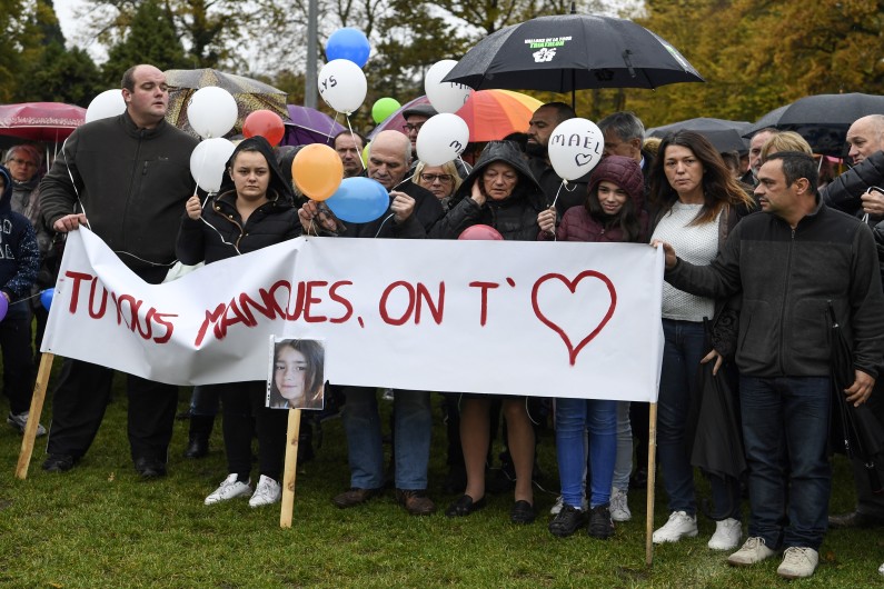 Marche blanche organisée le 5 novembre dernier en hommage à Maëlys