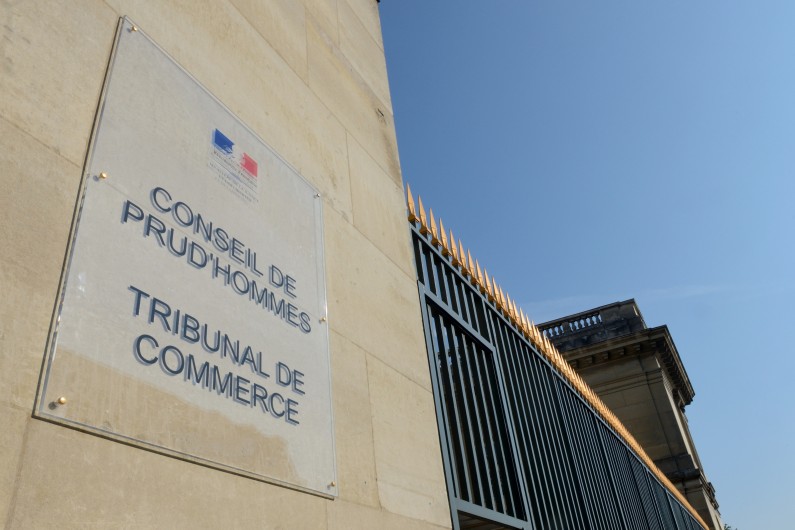 L'entrée d'un conseil de prud'hommes (illustration)
