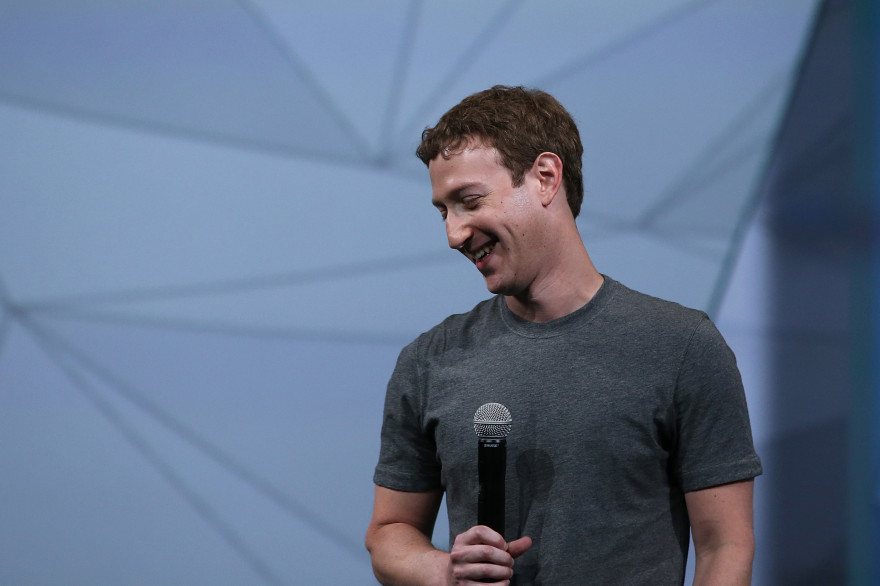 Le président-fondateur du réseau social Facebook, Mark Zuckerberg (ici le 30 avril 2014 à San Francisco)