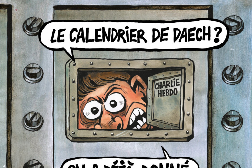 La Une du numéro de "Charlie Hebdo" du 3 janvier
