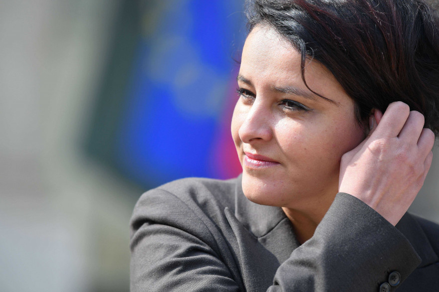 Najat Vallaud-Belkacem, le 5 avril 2017