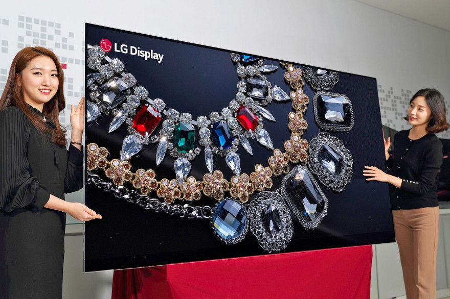 LG a dévoilé le plus grand écran OLED 8K au monde en marge du CES
