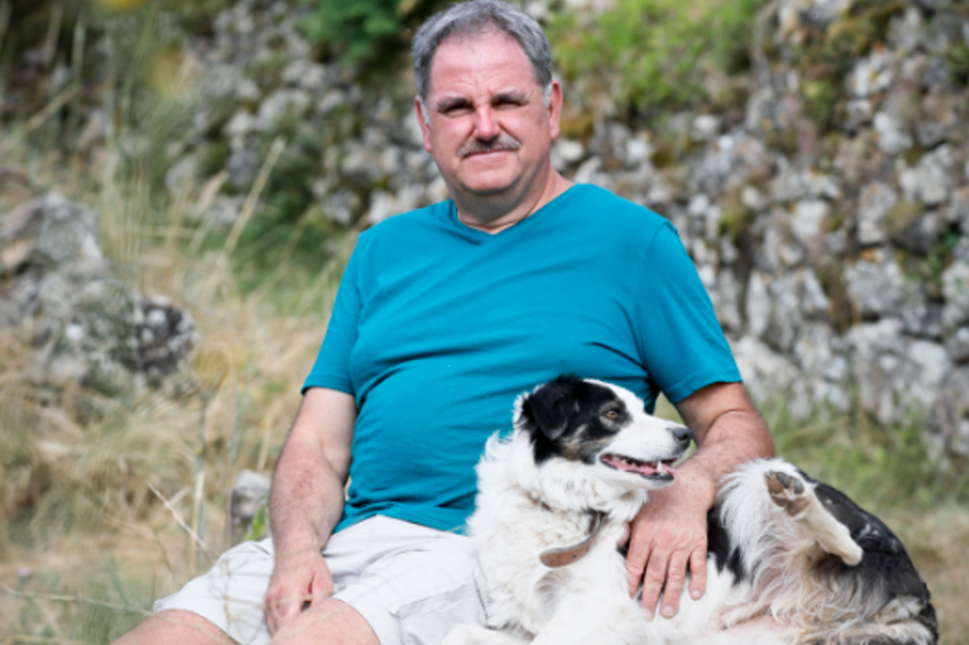 Jean-Claude, candidat de L'amour est dans le pré