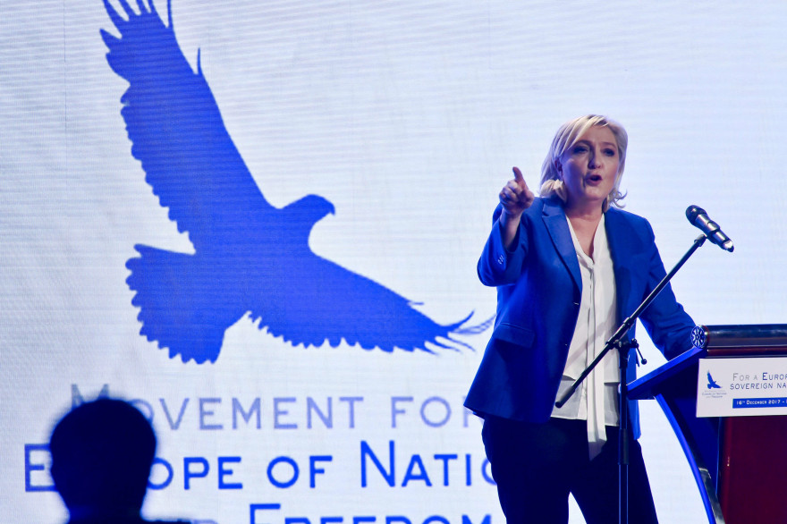 Marine Le Pen, le 16 décembre 2017
