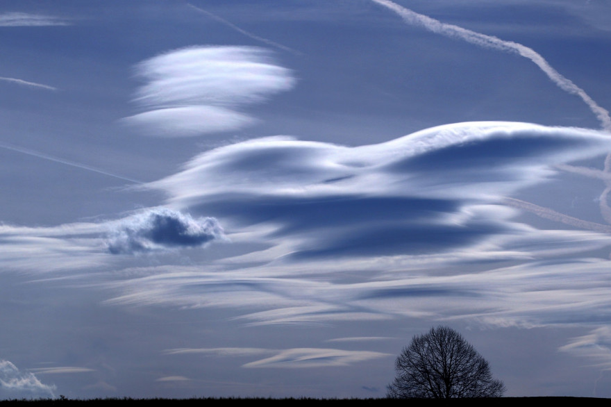 Des nuages (illustration)