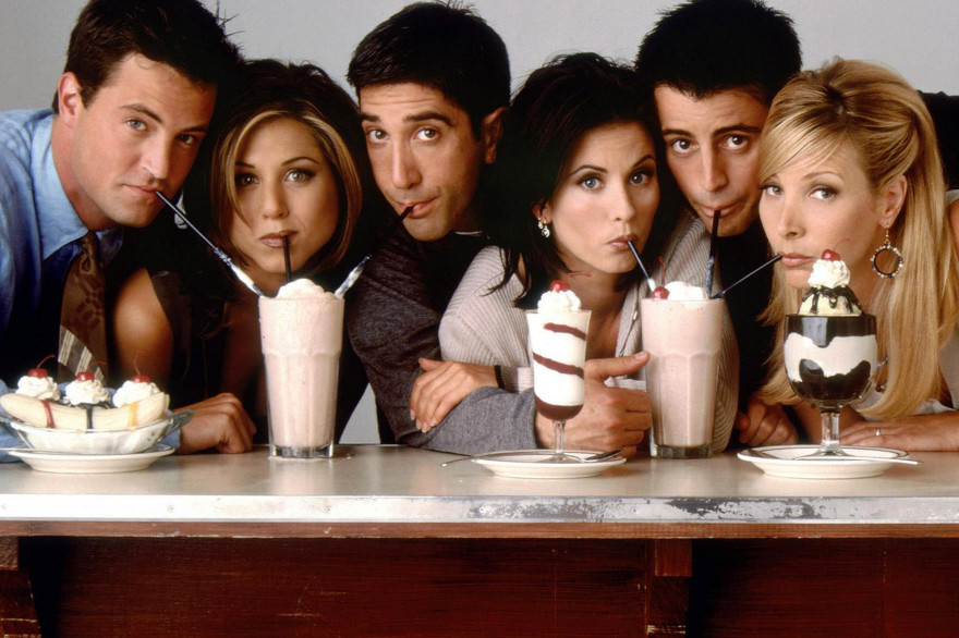 Les acteurs principaux de la série "Friends"