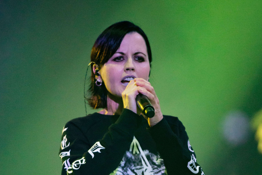 Dolores O'Riordan au London Paladium, le 20 mai 2017