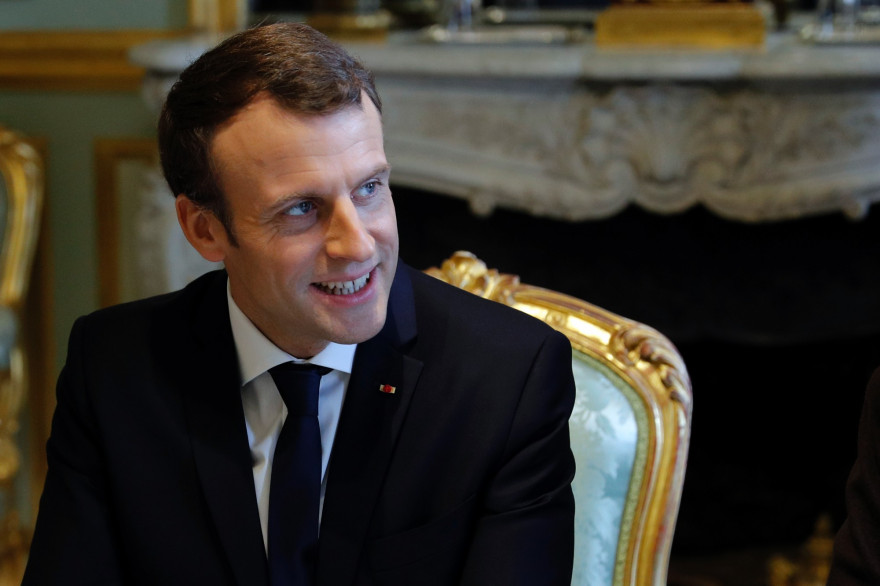 Le président de la République, Emmanuel Macron