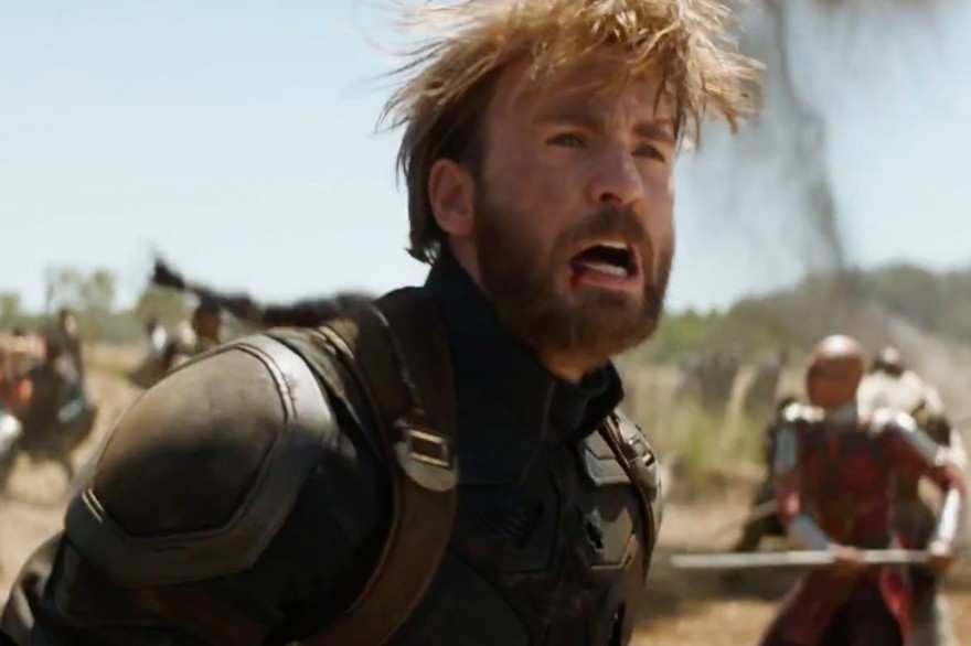 Steve Rogers dans le trailer "Avengers : Infinity War"