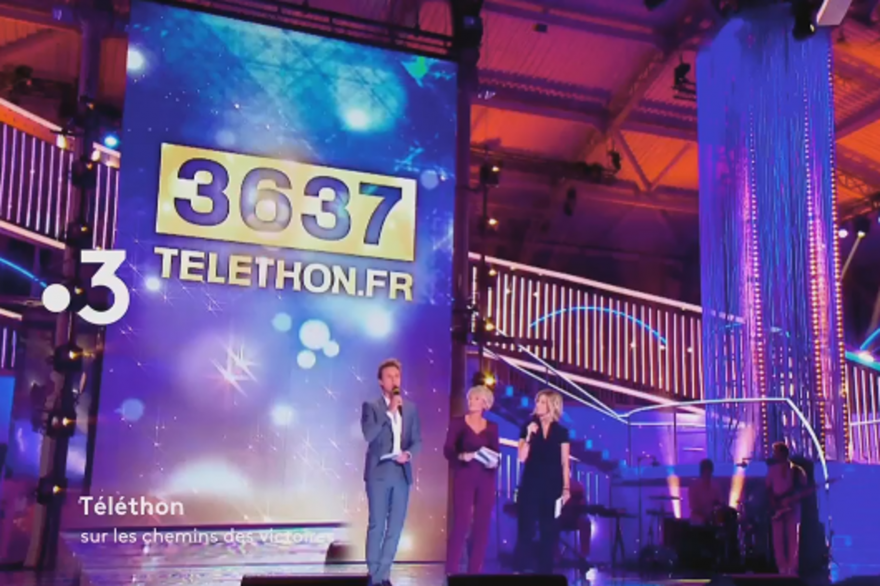 Le Téléthon 2018 est diffusé ce soir à partir de21 heures sur France 3