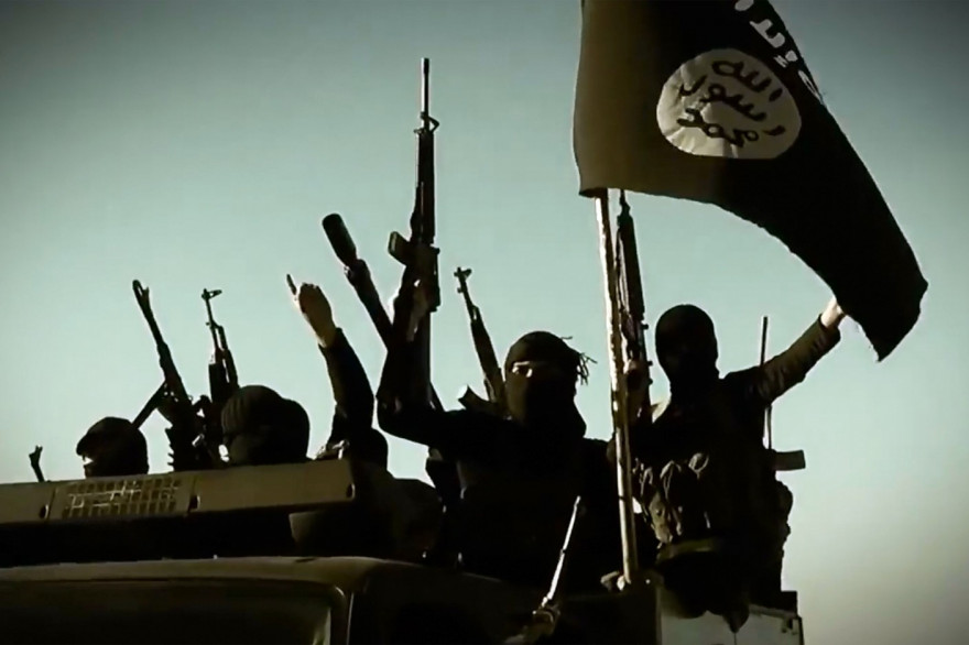 Des jihadistes de l'État islamique, le 17 mars 2014. (illustration)