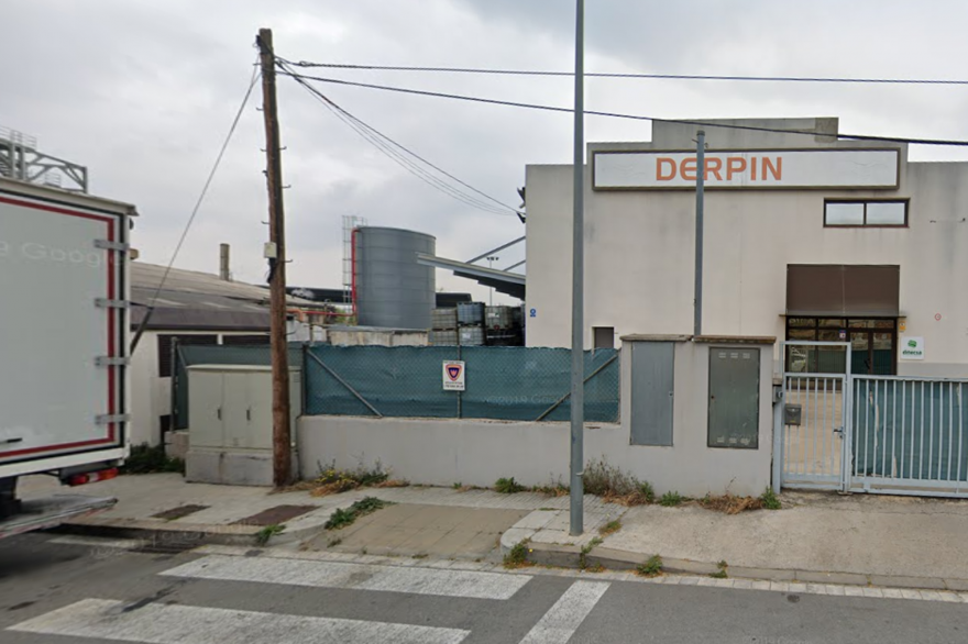 L'usine Derpin, dans la commune de de Montornès del Vallès, près de Barcelone en Espagne.