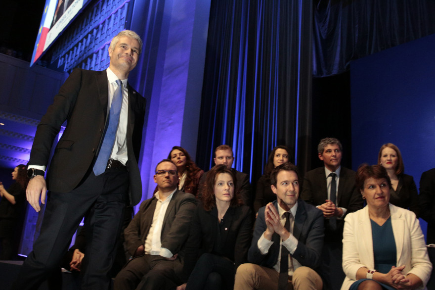 Laurent Wauquiez, à Paris, le 27 janvier 2018