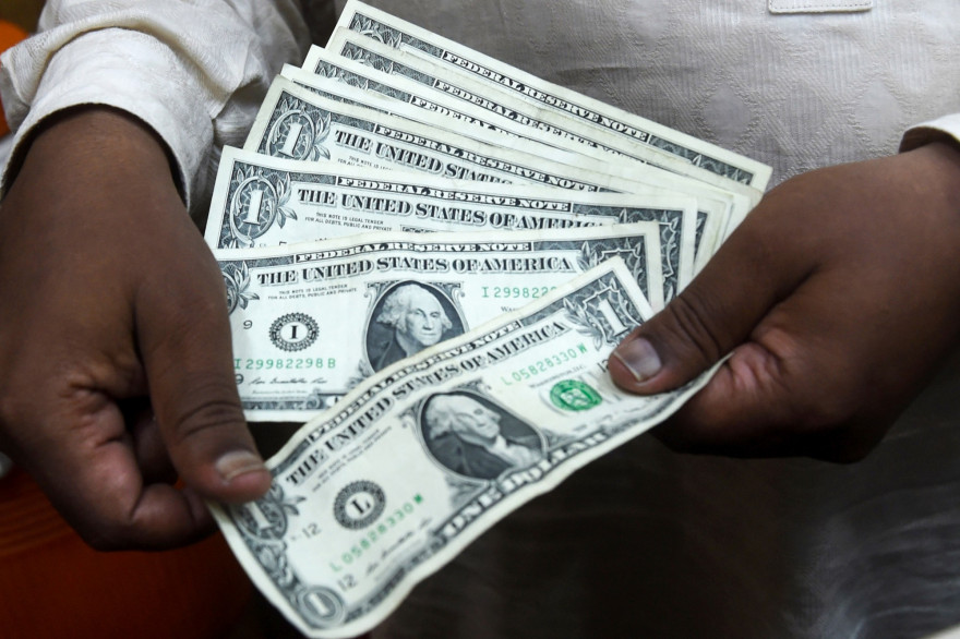 Des dollars américains (illustration).
