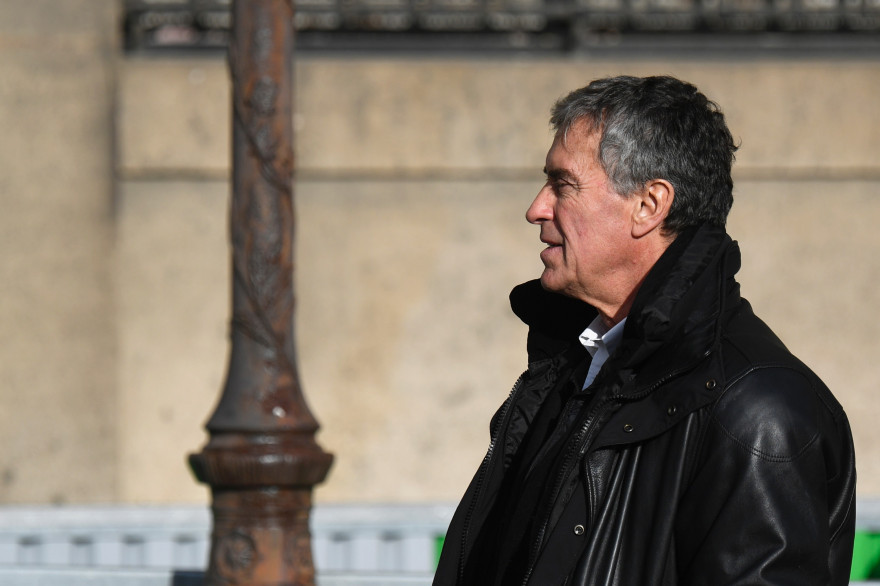Jérôme Cahuzac au Palais de Justice de Paris, le 12 février 2018
