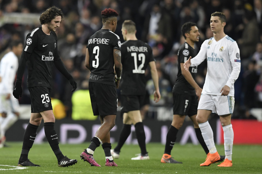 Cristiano Ronaldo a signé un doublé qui fait mal aux Parisiens, mercredi 14 février 2018