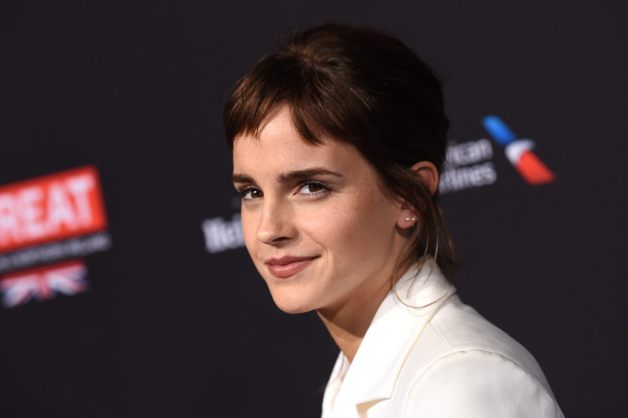 Emma Watson lors d'un événement organisé par les BAFTA le 6 janvier 2018 à Los Angeles