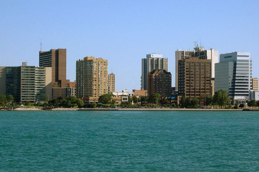 La ville de Windsor au Canada