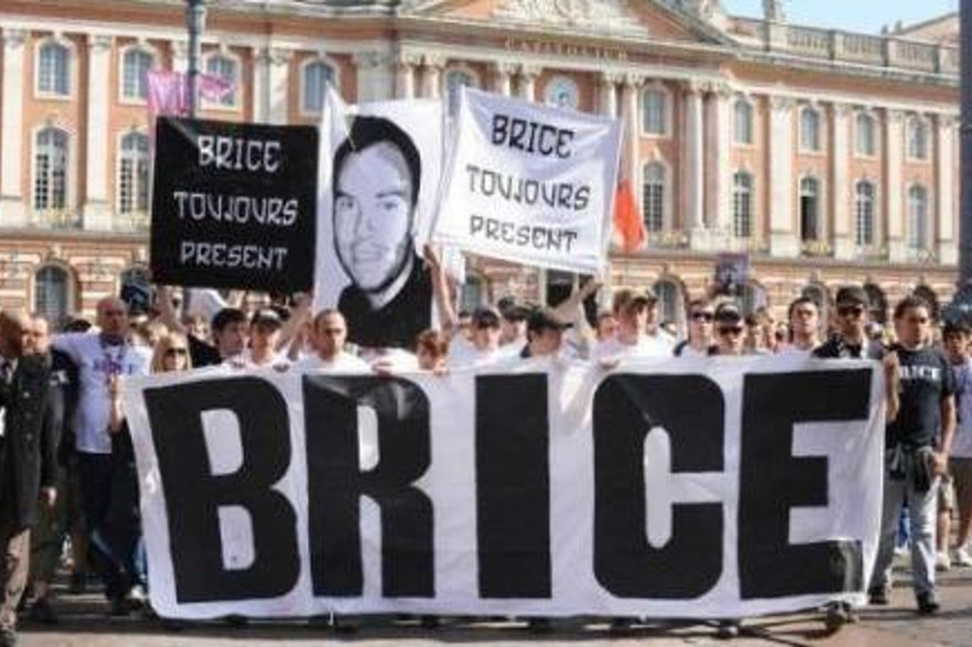 Marche en l'honneur de Brice Taton à Toulouse, le 4 octobre 2009