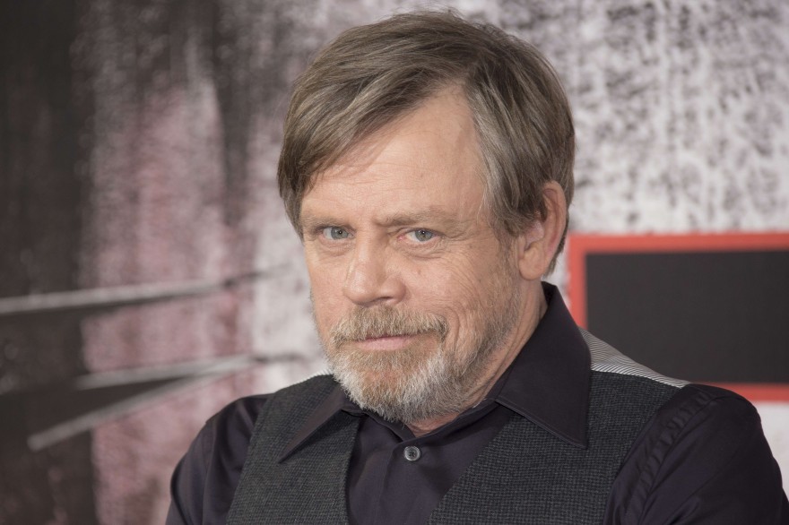 Mark Hamill à l'avant-première de "Star Wars 8" à Londres