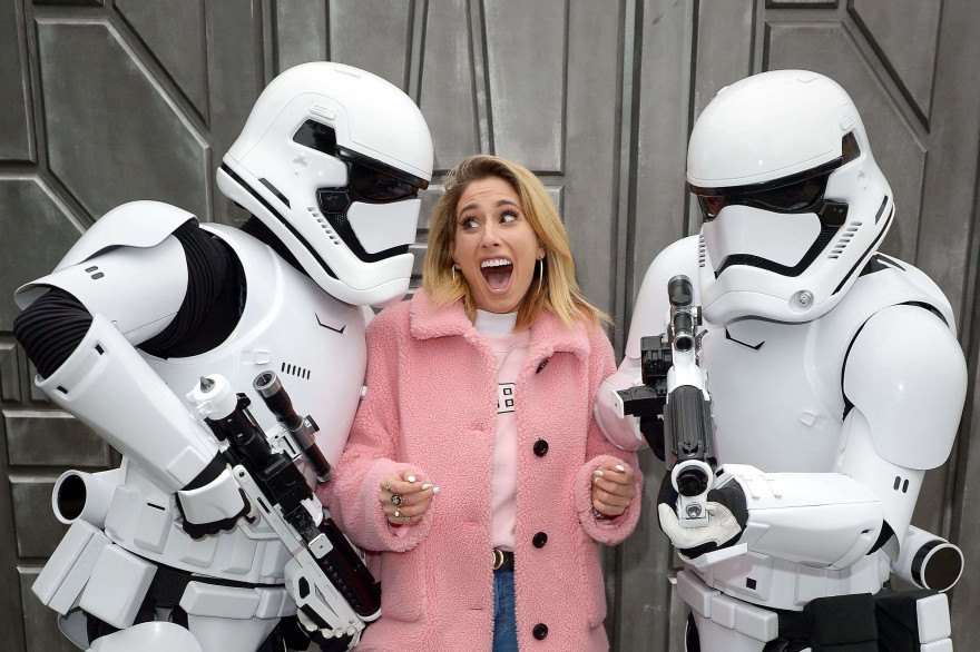 Les animations lors de la Saison de la Force en janvier 2018 à Disneyland Paris