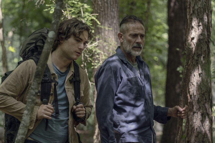 Negan et son fanboy dans "The Walking Dead"