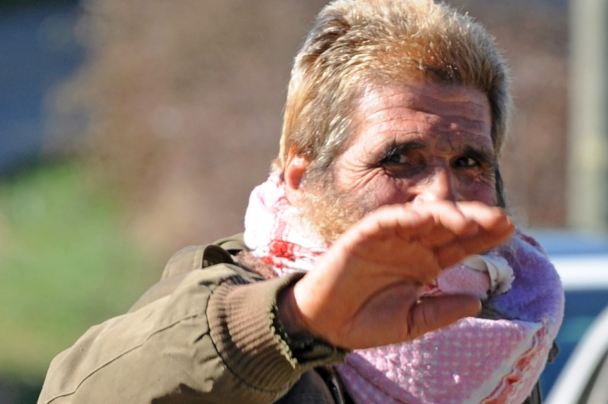 Olivier Corel, "l'émir blanc" et chef de la filière jiadhiste d'Artigat, ici en mars 2012