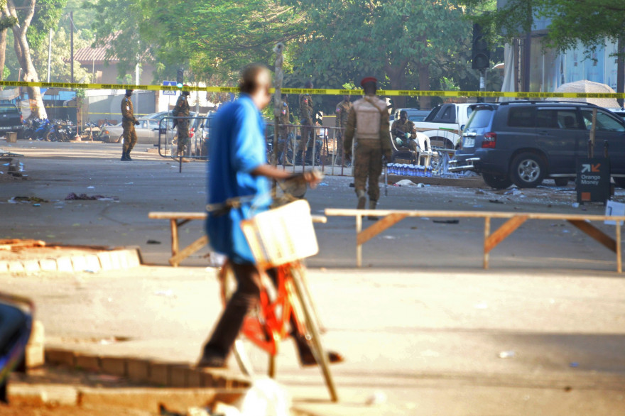 Ouagadougou, au lendemain de l'attaque terroriste qui a fait 8 morts, le 2 mars 2018
