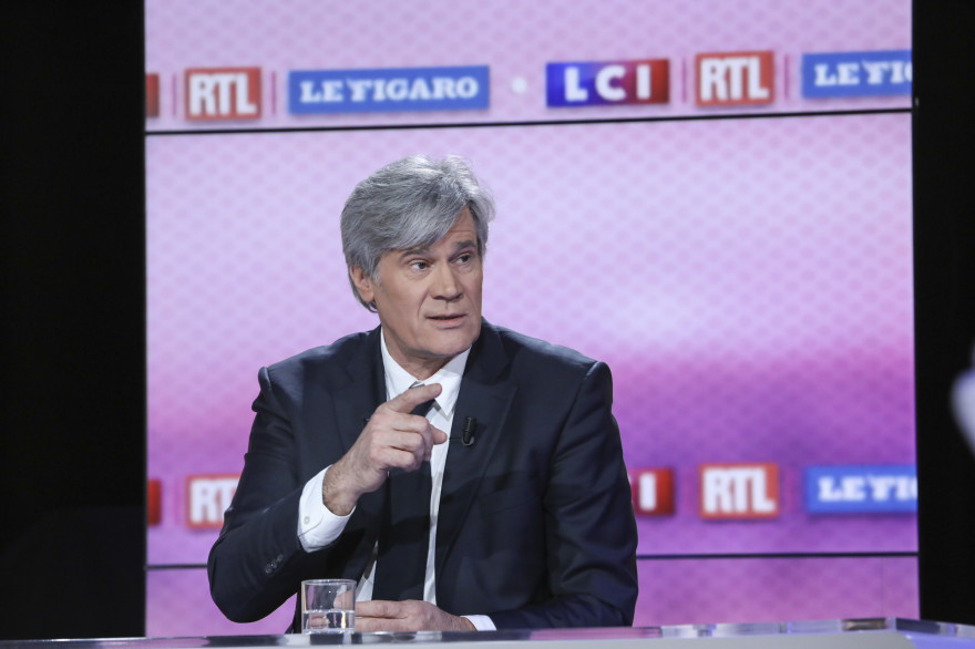 Stéphane Le Foll sur le plateau de "PS : le débat"