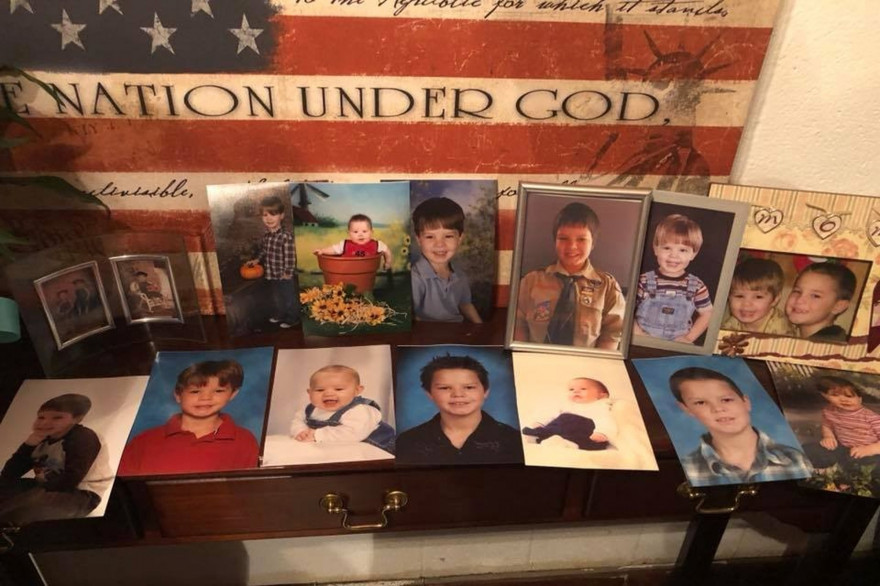 L'une des images postées par Cheryl Hudson sur Facebook en hommage à son fils.
